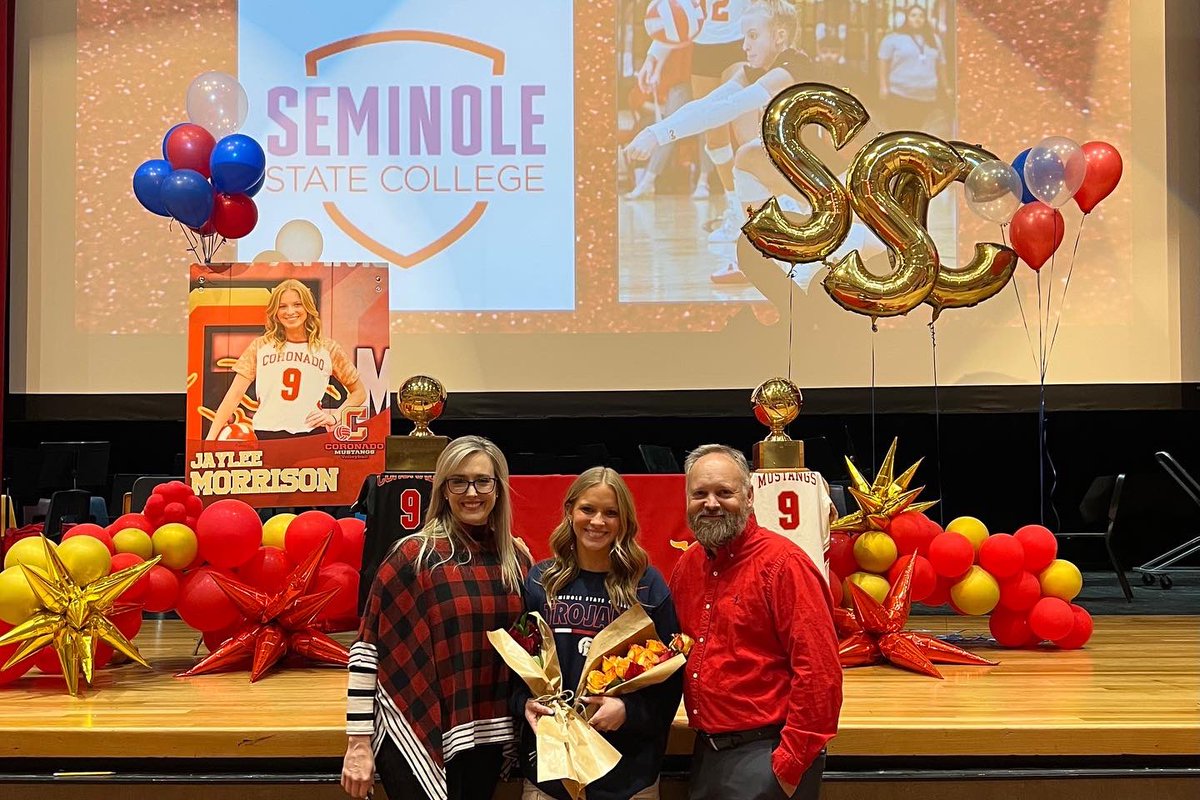 Congratulations to senior Libero, Jaylee Morrison, on her commitment to play at the next level with Seminole State in Seminole, OK! We are so proud of you Jaylee and wish you the best in your new adventure! #OHANA #WeAreCoronado #lubbockisdathletics #seminolestatetrojans