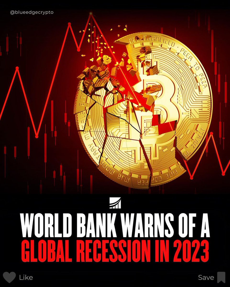 What do you think,are we headed towards Recession in 2023?
Let me know in comments below 👇

Follow for more Crypto content -
@blueedgecrypto
@blueedgecrypto
@blueedgecrypto
.
.
.
.
#blueedgecrypto #crypto2023 #recession #recessionproof #recession2023 #recession2022 #bitcoin2023