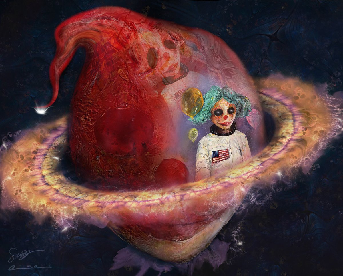 Sonja Joy ✨Artist (@sonja_joy_) on Twitter photo “In Her Universe”,
Collab with <a href="/AnaKim_art/">Anastasiya Kim</a>
0.08 $ETH on <a href="/KnownOrigin_io/">KnownOrigin.io</a>, 7/10
I dare you to look closely and count the skulls. There are hundreds … “In Her Universe”,
Collab with <a href="/AnaKim_art/">Anastasiya Kim</a>
0.08 $ETH on <a href="/KnownOrigin_io/">KnownOrigin.io</a>, 7/10
I dare you to look closely and count the skulls. There are hundreds …