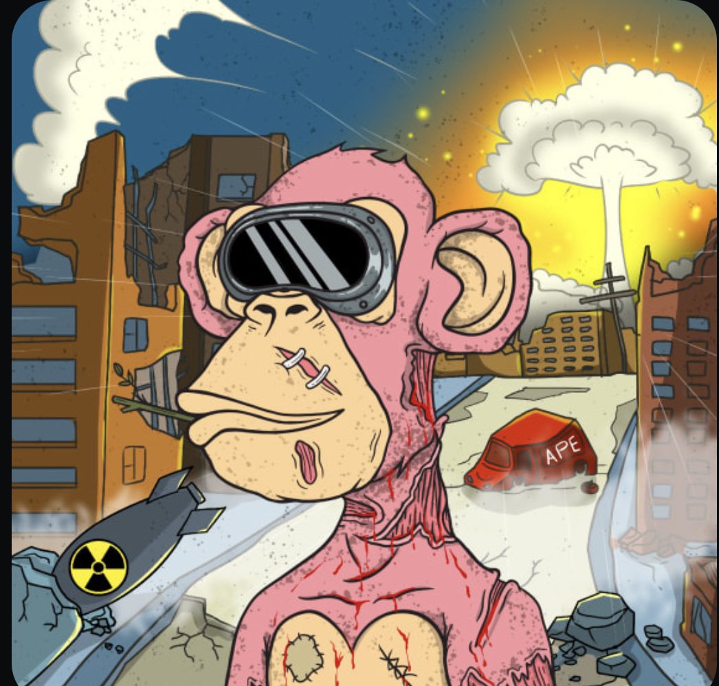 BinaryworthEth's tweet photo. @Ghostt_Team @Worst_Ape  @PepeHatesNFTS  #undeadapes @cel_apes  #NFTCommunity https://t.co/AeWIQSHHOZ
