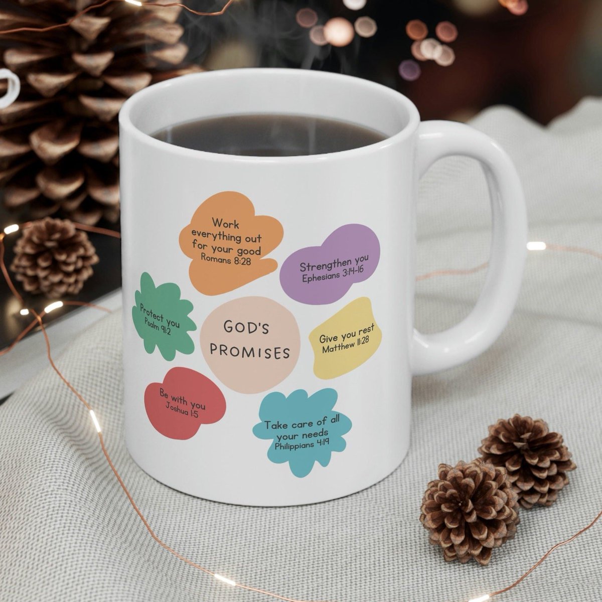 Walt_2's tweet photo. Excited to share the latest addition to my #etsy shop: Gods Promises Mug, Bible Verse Mug, Scripture Mug, Jesus Coffee Mug, Christian Coffee Cup, Christian Mug, God Says Affirmation Mug #godspromises #bibleversemug #scripturemug https://t.co/dP5zd0q9BH https://t.co/RNnNiv7FIP