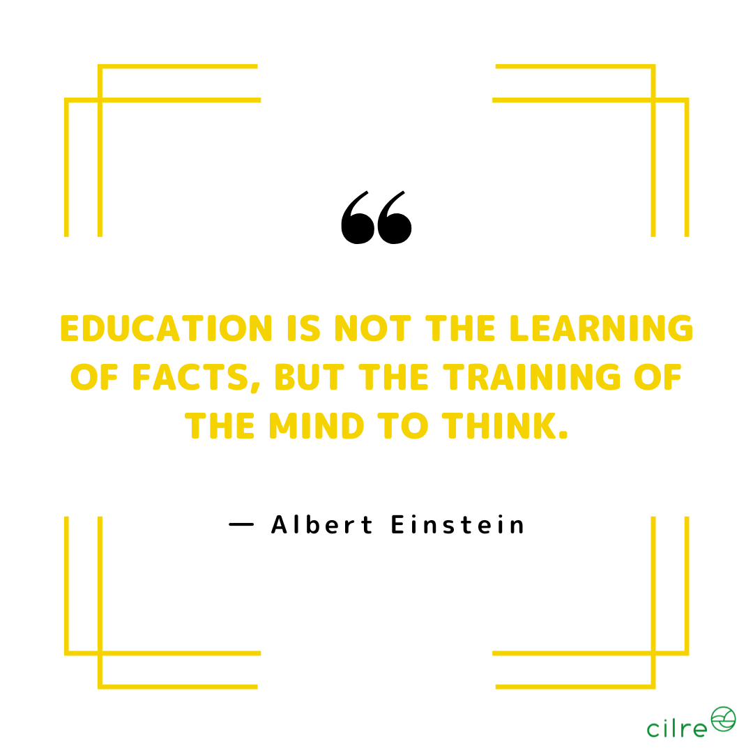 Cilre's tweet photo. The CILRE touch to learning
Traditionally,
Knowledge + Skills + Attitude = LEARNING
At Cilre, we look at it the other way round
Attitude + Skills + Knowledge = LEARNING
Check out the link for more information: https://t.co/4hpoR4WvGu
Or
Call us on +91 9986015483 https://t.co/VJJeF9qfKl