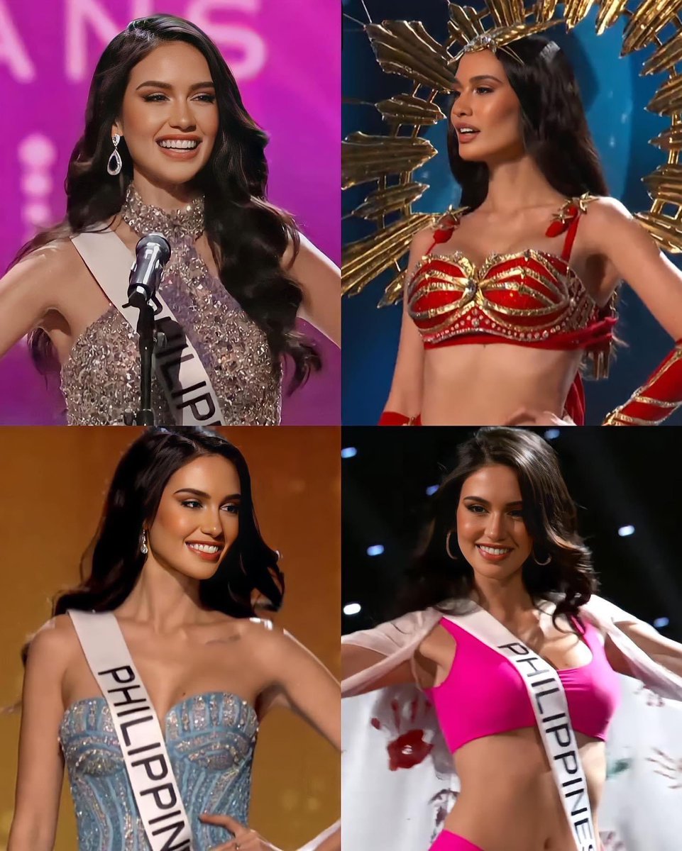 loumillerswifey's tweet photo. Celeste Cortesi DELIVERED! She ate and left no crumbs. Pilipinas, the fifth crown is coming! 🇵🇭❤️

#71stMissUniverse #CELESTIALuniverse #celesticortesi #MissUniversePhilippines https://t.co/Cig4cilmPE