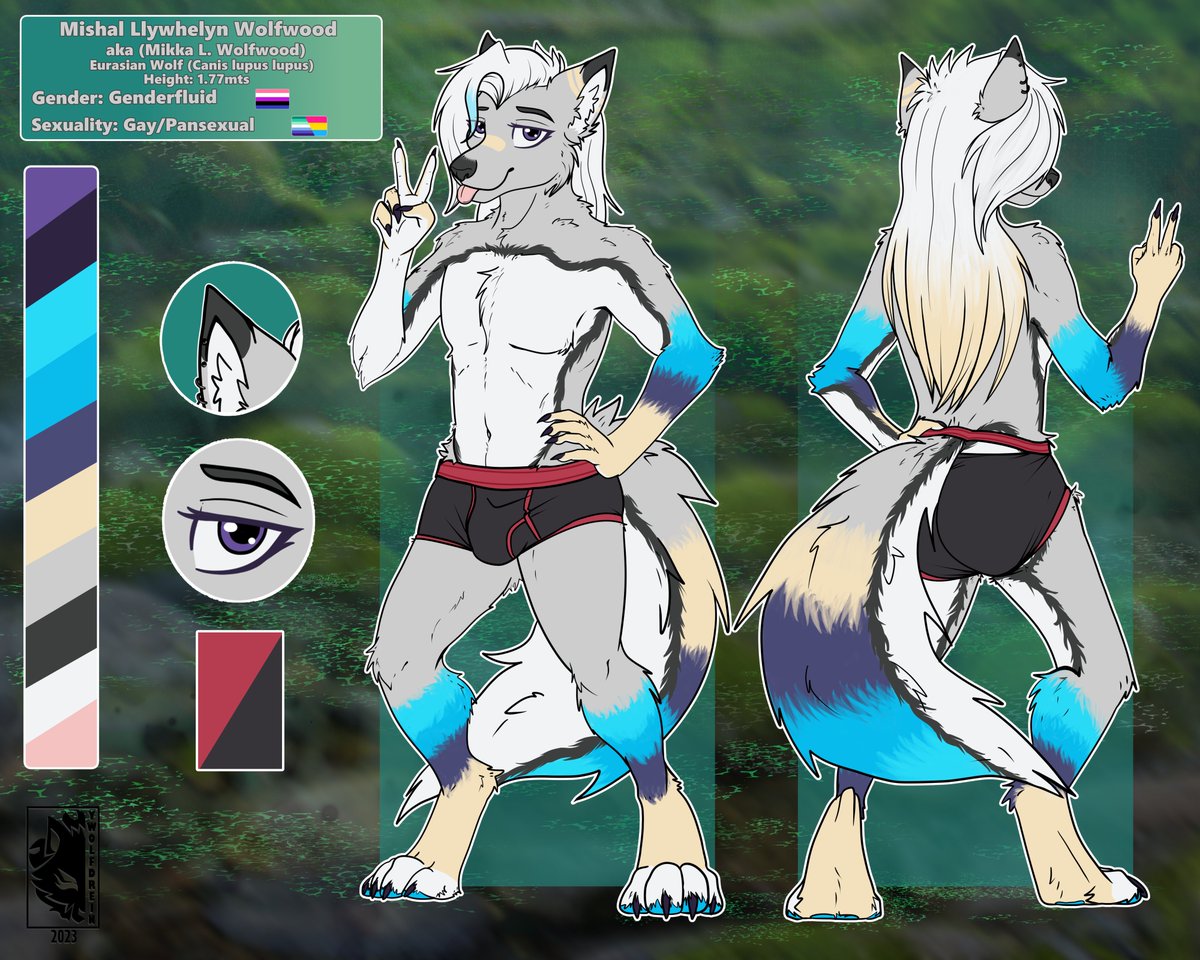 ywolfdrein's tweet photo. A commission that I started last year and I can already show. It looks like a good start to the year. Mikka belongs to: @LwnaWolfwood
Thank you for commissioning me!✨
#furry #refsheetfurry #opencommissions https://t.co/QEXBAtuZLr