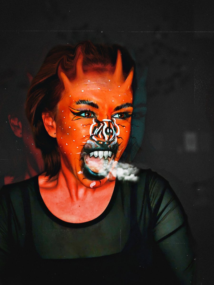 aftonndunn's tweet photo. π‘
#monster #digitalart #edit #abstractmakeup #avantgardemakeup #editorialmakeup #facepaint #messymakeup #dazedbeauty #experimentalmakeup #amateurmakeup
#creativemakeup #amateurartist #art #makeuplooks #daysofmakeup #painting #undiscovered #specialfx #facepaints https://t.co/L8eGLvFksd