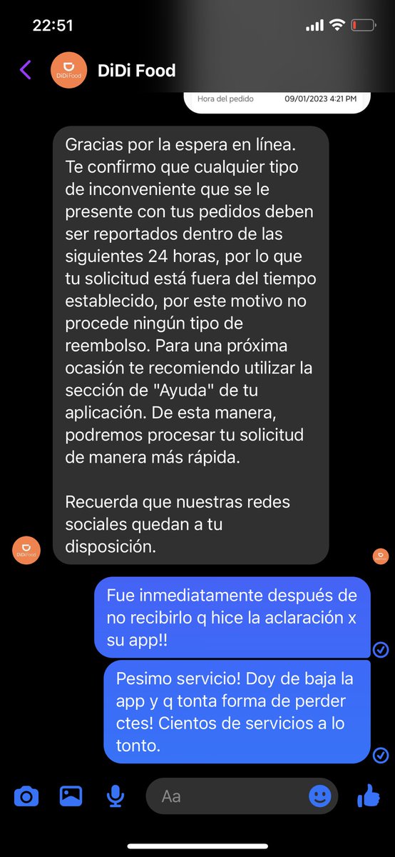 donvenito82's tweet photo. @DiDi_Mexico que pesimo o mas bien, que buen robo!!
No entregan los pedidos, y no se hacen responsables!
@Profeco  como puedo meter una queja x servicios no prestados?
@UberEats_mex probaremos suerte con uds! https://t.co/wRMUnJUcEI
