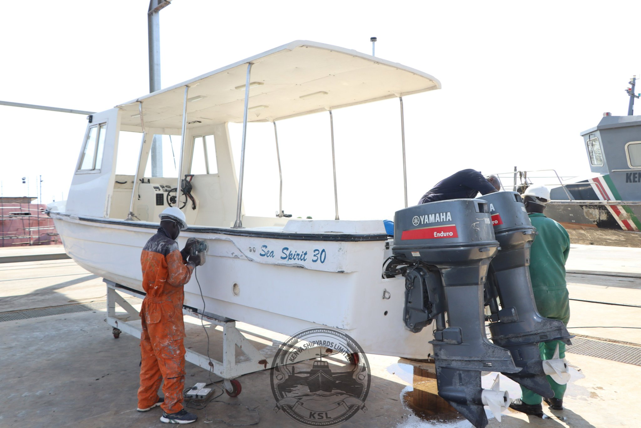 Kenya Shipyards Limited on Twitter "Ongoing repair and maintenance of