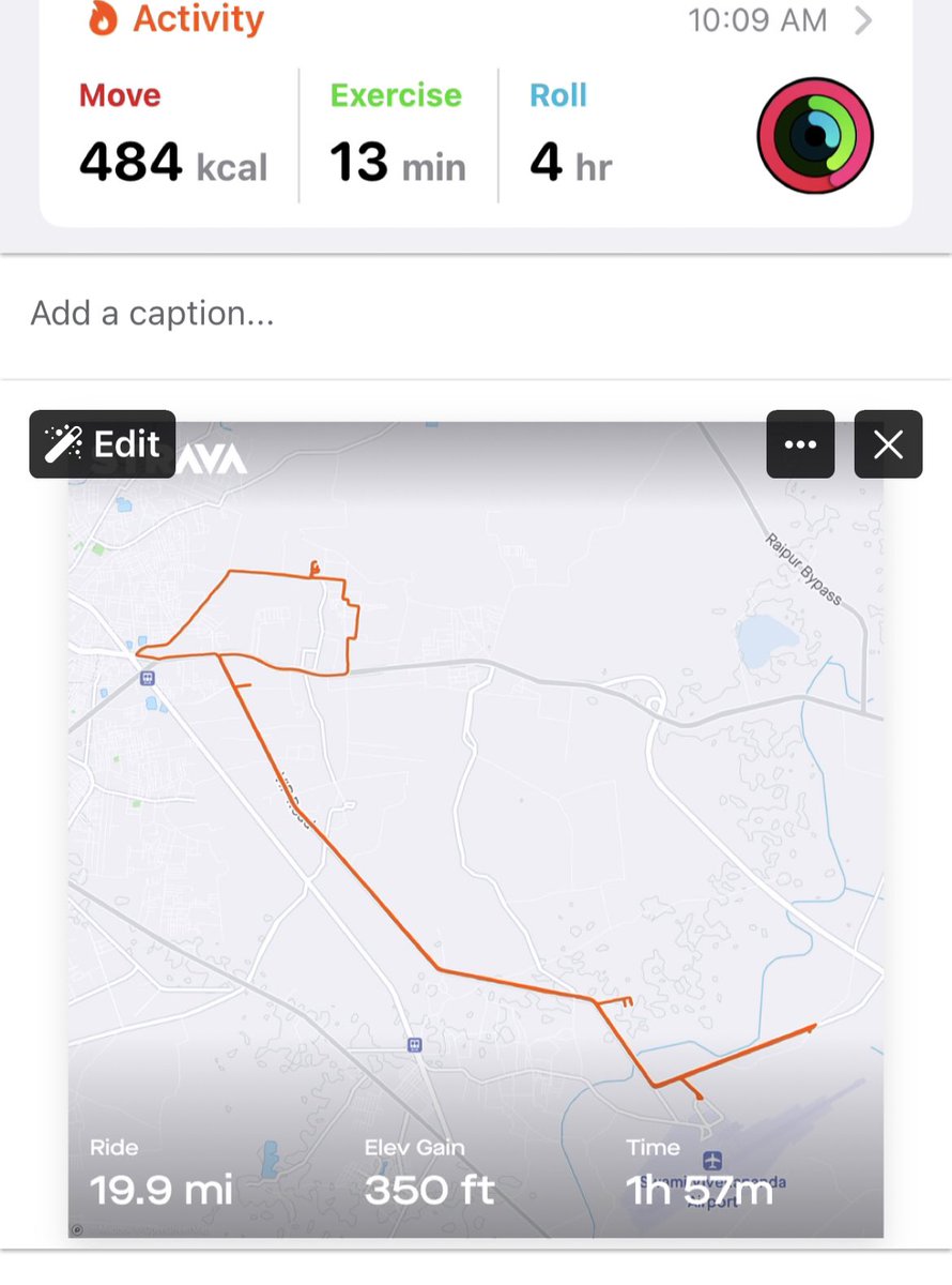 DrSomeshPatel's tweet image. Good morning 🚴🏻‍♂️🚵🏻‍♀️

Today Bicycle 19.9 km

#bicyclechallenge