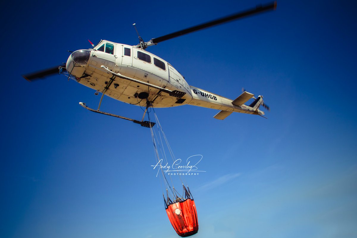 Time to put out some wildfires...
Image was taken in 2020 G-UHGB

© Aero Andy Aviation / Andy Crossley
#helicopter #chopper #blades #firerescue #bell205 #aeroandy #aviation #photography #editing #Transportation