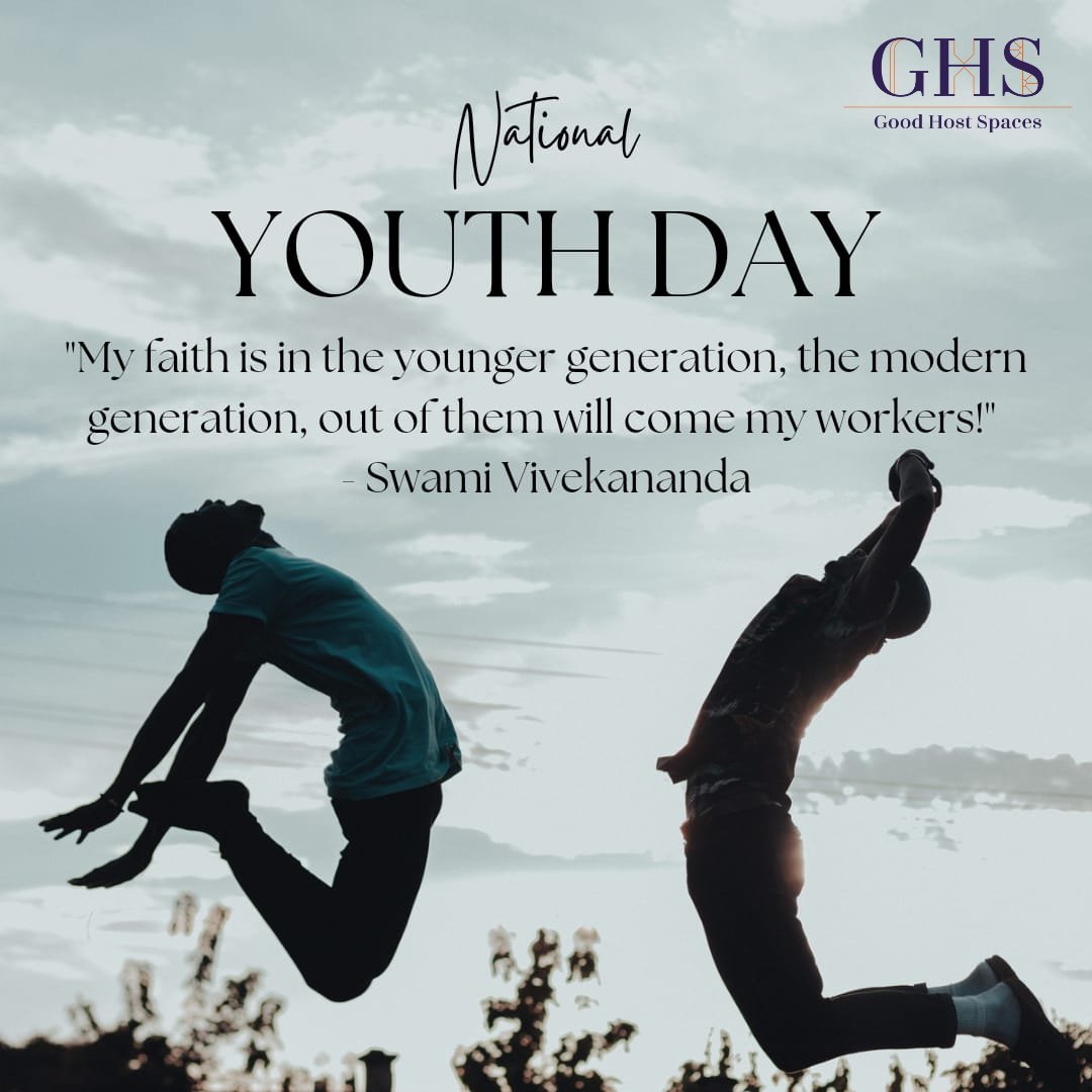 GoodHostSpaces's tweet photo. The pumping of blood in our youths has the potential to take this country to heights it has never seen before. Let this day be a reminder to harness your abilities &amp; efforts into a brighter tomorrow.

We wish all our lovely students a Very Fabulous year ahead!!! 

#happyyouthday https://t.co/2qqVHhZmaZ