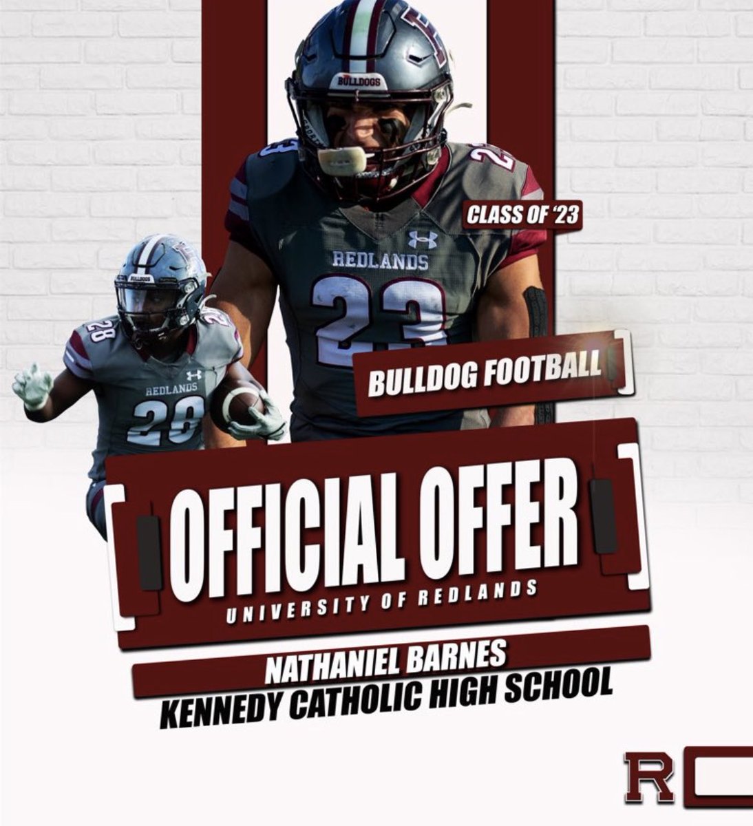 After an amazing talk with <a href="/UR_CoachGood/">Jim Good</a> I’m happy to say I’ve received the opportunity to further my academic and athletic career at the University of Redlands!! <a href="/CoachCross2/">Coach Sheldon Cross</a> <a href="/AndySchell23/">Andy Schell</a> <a href="/RFordFSP/">Reggie Ford</a> <a href="/Coach_Bonds253/">Drew Bonds</a> <a href="/CoachMaui/">Maui Borden</a> <a href="/coachB_Sanchez/">Brandon Sanchez</a>