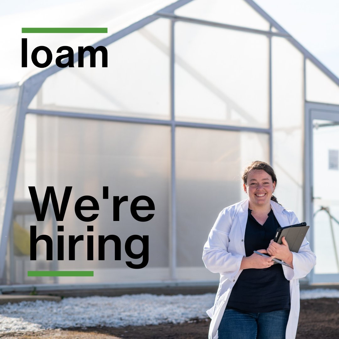 Looking for a change this year? We're hiring!

Loam is one of the world's fastest growing microbial technology companies - we are driven by turning large-scale carbon removal from the atmosphere into reality. 

For more details visit linktr.ee/loambio
