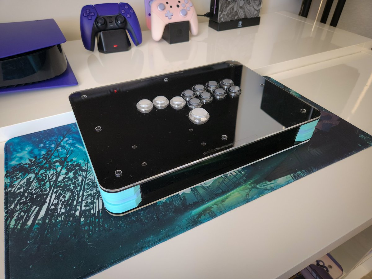 WaifuSticks's tweet photo. A mint and candyfloss blue combo for @Alterseiba. I'm very excited to see the artwork they put together with the pastels! https://t.co/Ej03nJHw4j