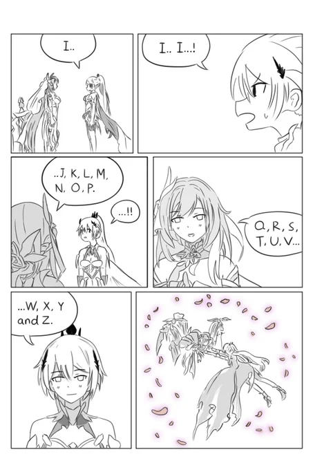 Still loving the 2 collective braincells between Elysia and Kiana 🧠 