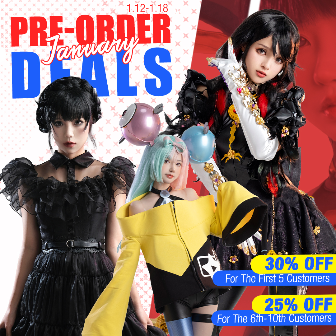 on Twitter "🔥COSPLAY PRESALE STARTS🔥 🌟Time to fulfill New Year Cosplay Plan🌟 🛒