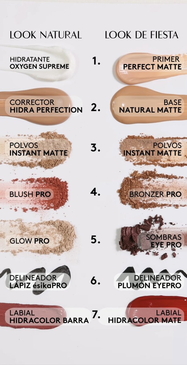 ¿Qué usar para un #makeupnomakeup y para un #makeupparty ? by #esika <a href="/EsikaBelcorp/">Esika</a>