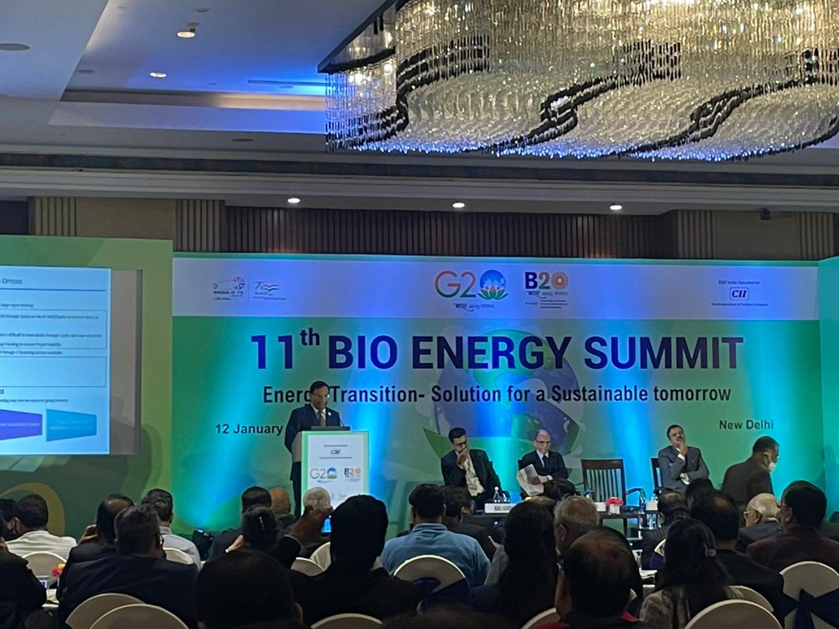 Attended the @FollowCII's 11th Bio Energy Summit.  Future of #cleanmobility #cleanfuel #GreenHydrogen in India.  #biolng, #biocng #greenhydrogen #bioethanol #energytransition #future #sustainable #india @BCTradeInvest @TradeTeamIndia @CanadainIndia @GAC_Corporate @PNairCanada