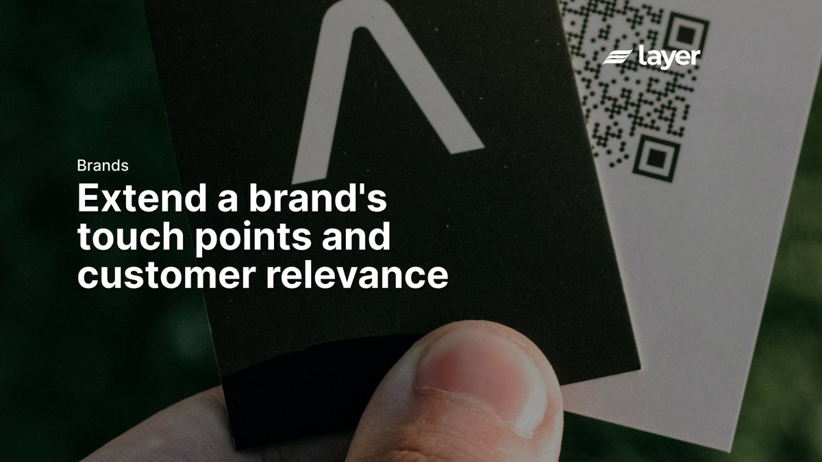 weareLAYER's tweet photo. For Brands Layer is creating opportunities rather than just solving a problem. Want to know how? 👉 https://t.co/T7cquTrGVf https://t.co/1ldAKJcPxF
