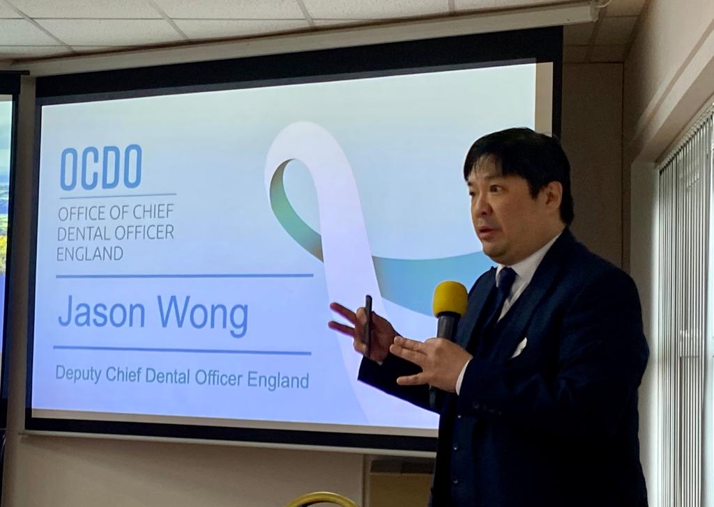 Today we host the South West Dental Clinical Conference in Taunton. Opened by Jason Wong, OCDO Dep Chief Dental Officer, England - who highlights the need for a unifying purpose to increase access, improve oral health &amp; reduce oral health inequalities <a href="/JasonWong12/">Jason Wong</a> #SWDentalFamily