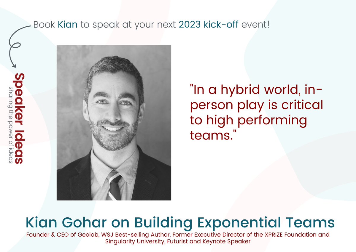 Speaker Ideas - sharing the power of ideas tweet media