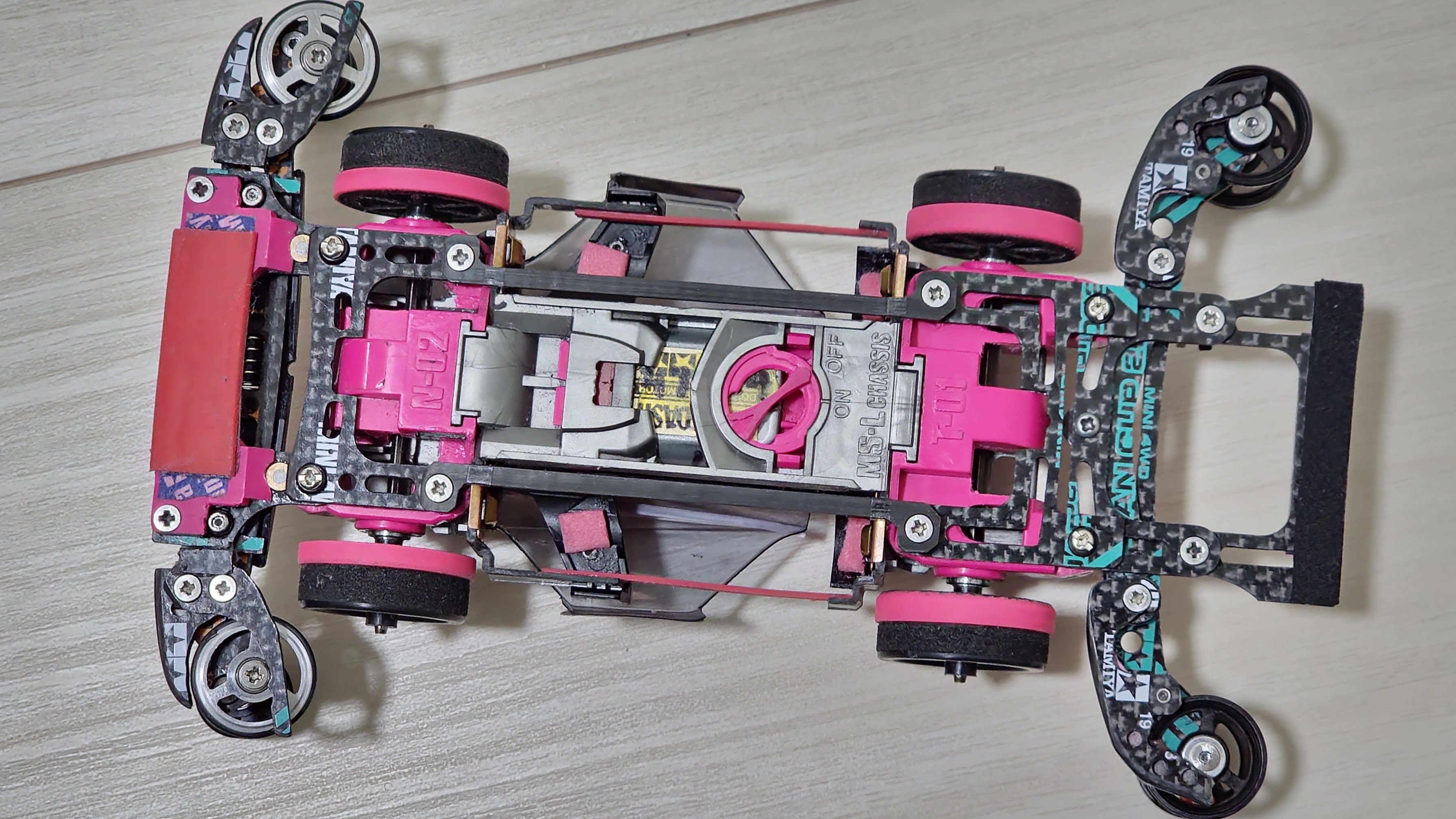 タミヤ ミニ四駆 カスタム mini4 oji-san | BROCKEN GIGANT -FMA BMX Black Sp ブロッケンG