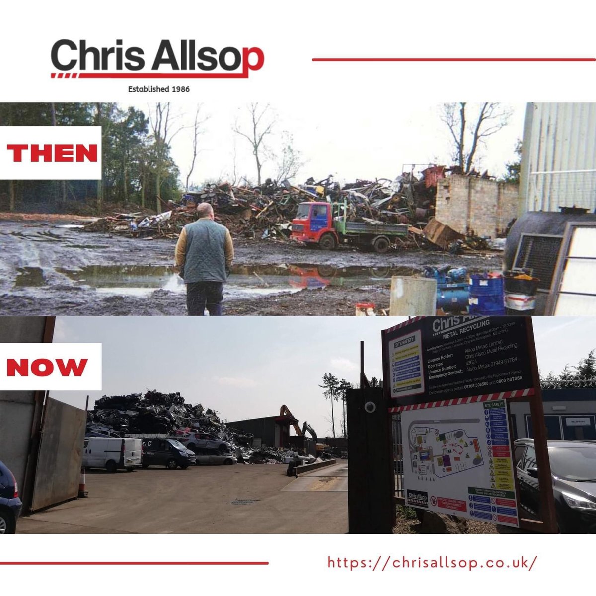 Have you got some metal to scrap? 
If so get in touch with us today ⬇️⠀

✉️ enquiries@chrisallsop.co.uk⠀
🌍 chrisallsop.co.uk

#scrapmetalrecycling #recycle #metal #metalrecycling #recycling #chrisallsop #eastmidlands #nottingham #yard #machine