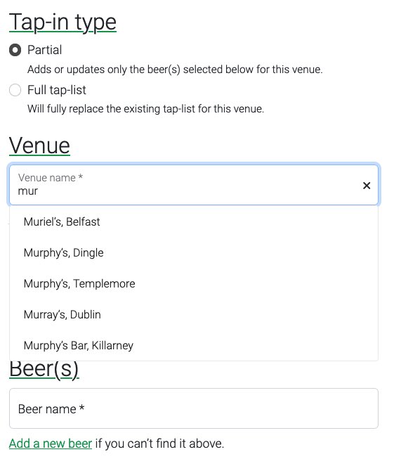 DrinkIrish1's tweet photo. For anyone who was unable to select a venue or beer on the tap tracker: that’s fixed now. Let me know if you notice any issues
#DrinkIrish #TapTracker https://t.co/SOINbCojbj