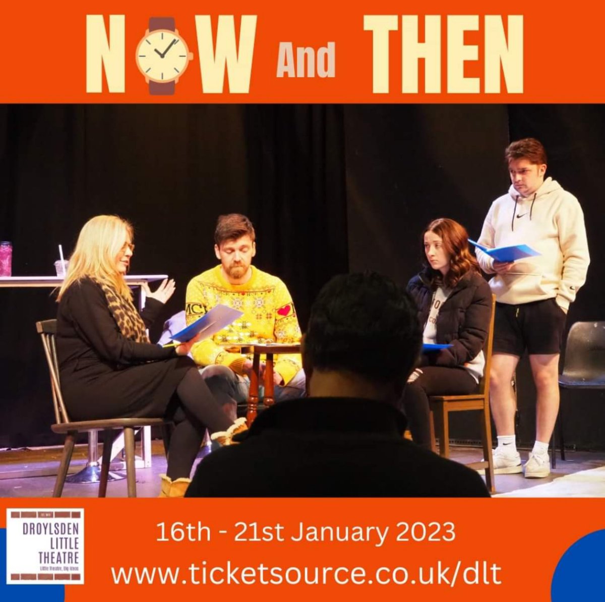 ChattyIan (@chattyian) on Twitter photo Let the cast of Now and Then take you on a gut-wrenching journey about love, hope and regrets. You'll find out that people don't want to follow their dreams, they just want to find someone. Thank you <a href="/SeanGrennanNYC/">Sean Grennan</a> the UK premiere is for you.
Tickets: ticketsource.co.uk/dlt Let the cast of Now and Then take you on a gut-wrenching journey about love, hope and regrets. You'll find out that people don't want to follow their dreams, they just want to find someone. Thank you <a href="/SeanGrennanNYC/">Sean Grennan</a> the UK premiere is for you.
Tickets: ticketsource.co.uk/dlt