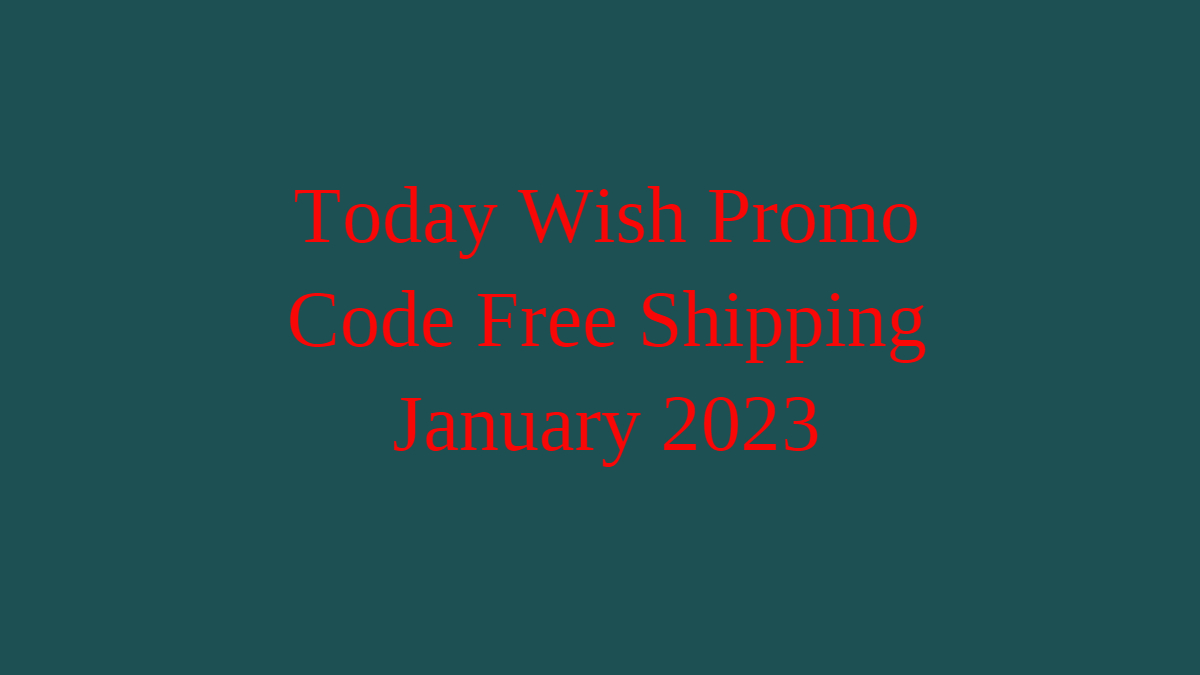 Wish Promo Codes For Existing Customers April 2023 (WishPromos) / Twitter