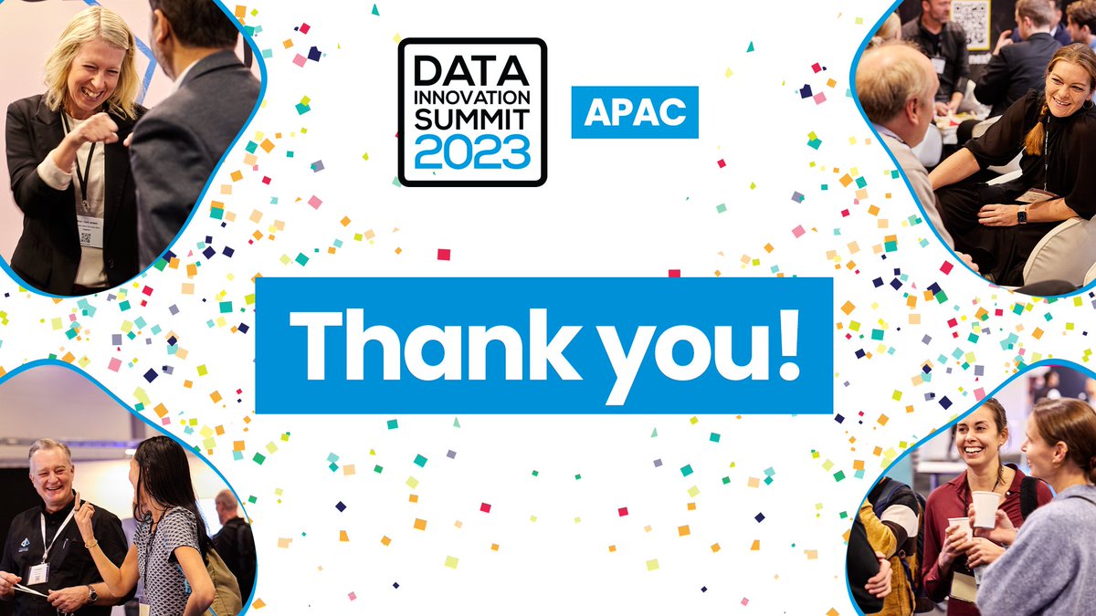 apacdis's tweet photo. APAC Data Innovation Summit, Singapore is proud to honour and thank all the speakers, partners, and delegates who have contributed their time and effort, and made this event successful!

Hope to meet you all at the next edition of APAC Data Innovation Summit.

#data2030 #apacdis https://t.co/4wQ63rtZCH