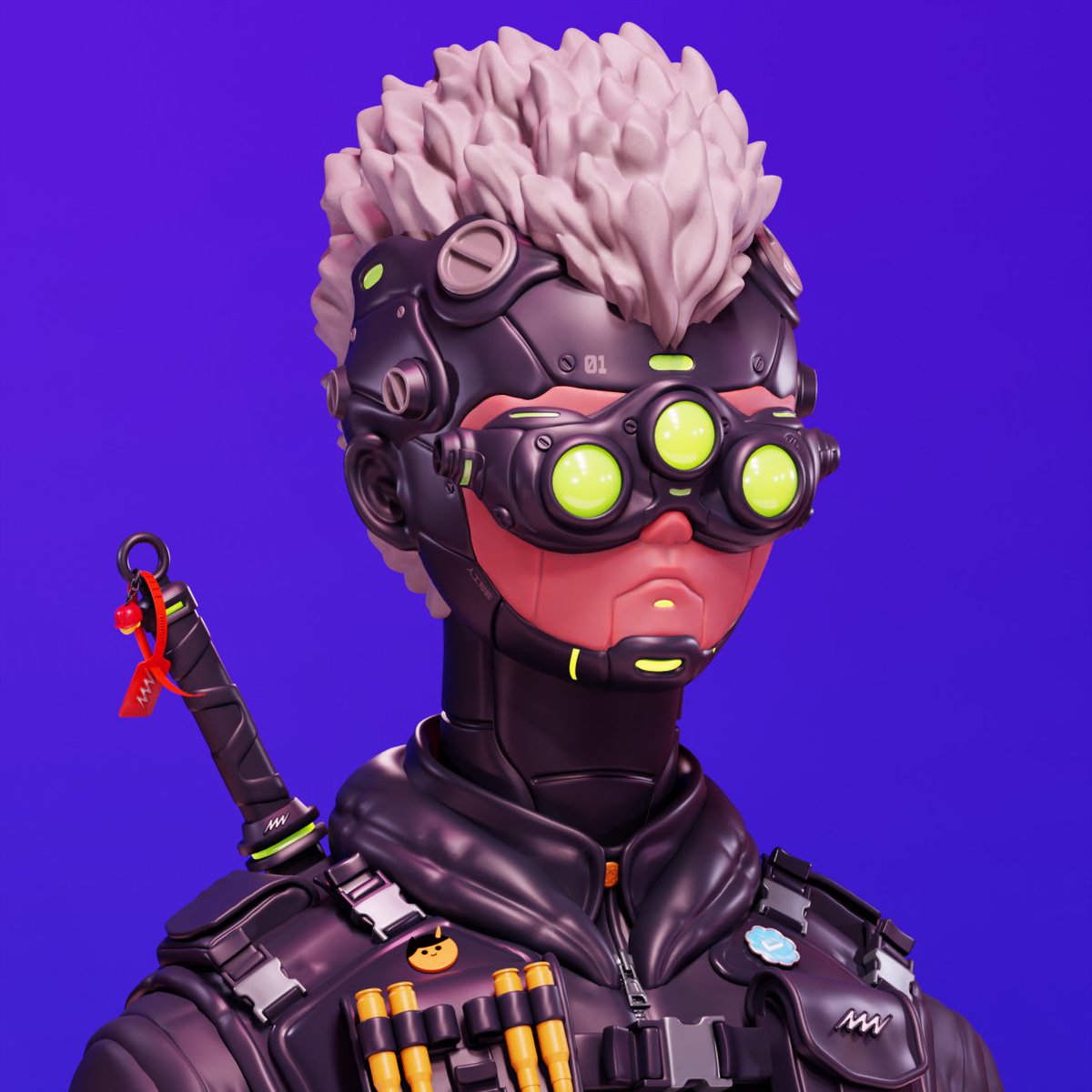 kloo_eth's tweet photo. For all my 3D art lovers, check out @SMTC_NFT - these generative, customizable characters are open for public minting now. 
Been following @KELVIN_W_XX's work for a year and so excited to see this collection come to life! 💙⚡️ https://t.co/QvuBZYDyqE