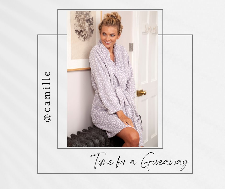 camillelingerie's tweet photo. GIVEAWAY -🤍
For your chance to win this Luxury Leopard Print Robe
please follow the details-
Like &amp; Share To Spread The Love
Tag Your Bestie's
Ends Wednesday 25th January 2023
Good Luck 💋 https://t.co/ydNSmPGHTa