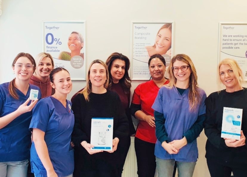 together_dental's tweet photo. Our Colchester St Botolph's team recently had a fantastic lunch and learn, finding out more about oral hygiene products, and how they can provide high-quality teeth cleaning services for our patients.

@Waterpik Oral Health #colchesterdentists #oralhealth #healthygums #cleanteeth https://t.co/P1yOrGC4uH