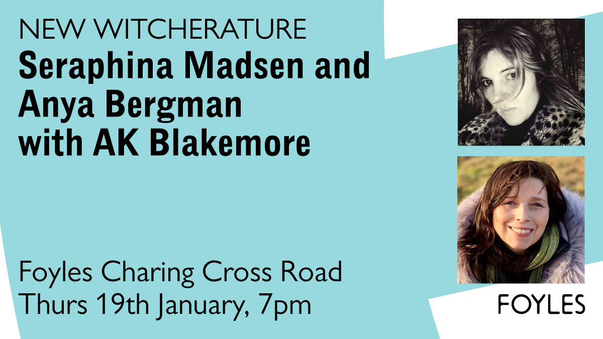 ZaffreBooks's tweet photo. It's a brand new year and we have some fantastic new events for you! β¨
Join @anyacbergman and @SeraphinaMadsen discussing their novels with @akblakemore at @Foyles Charing Cross next week! π
Get your tickets here: https://t.co/nlsBqLS8mE #onceawitch https://t.co/2ndt2PvZpD