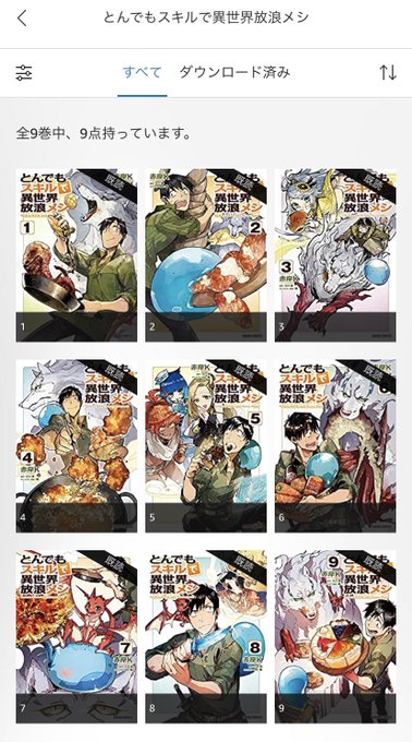 アニメが凄い良かったから漫画も読んだけど、無茶苦茶面白くて気が付いたら最新刊まで買ってしまった…🥩🍔🍲 