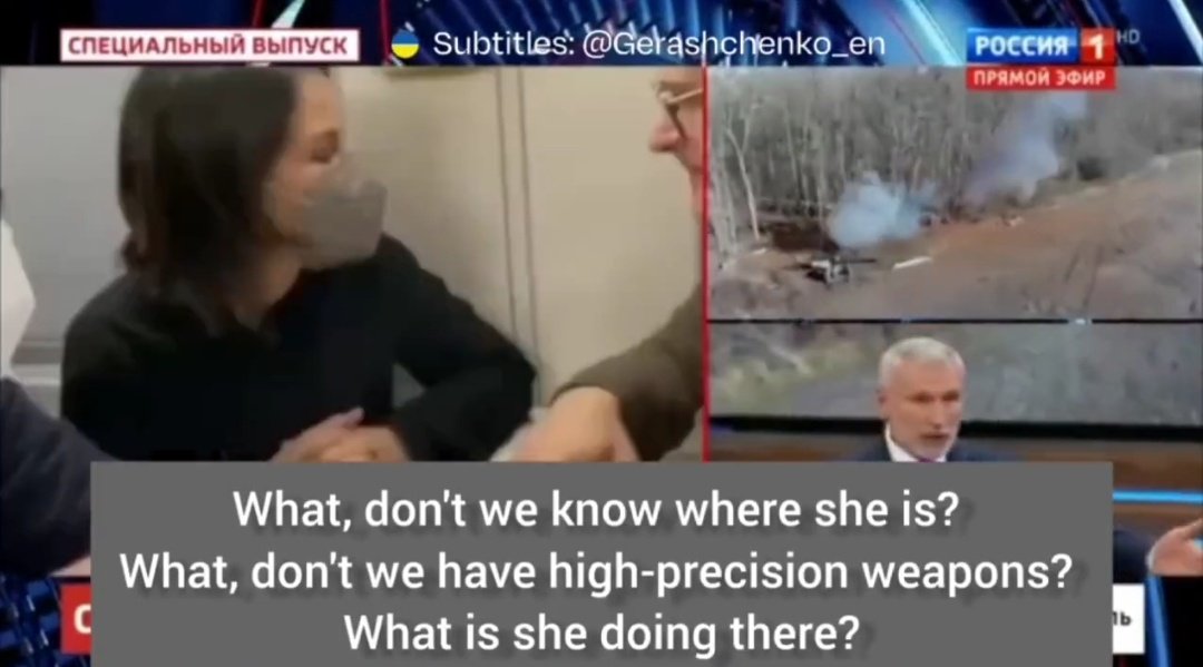No, you don't have high-precision weapons anymore, because this Anna or Lena, whatever, has sanctioned your crappy economy.
#SlavaUkraini