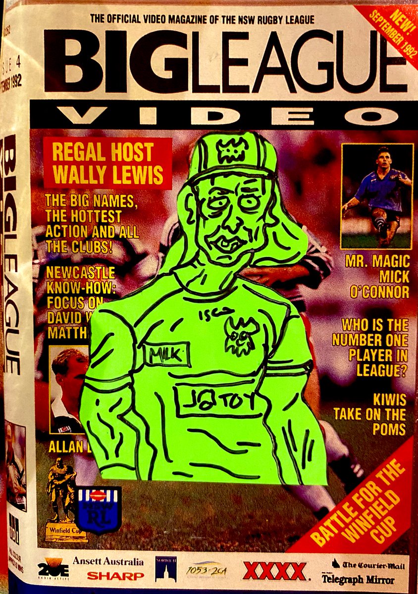BadlyDrawnRL's tweet photo. Wighton Hat-on

AKA Year 6 playground sports day action photo

*Botched the background and wasn’t going to draw it again 😂 

#BadlyDrawnRugbyLeague
#CanberraRaiders
#NRL
#JackWighton https://t.co/c1S1HpMIAY