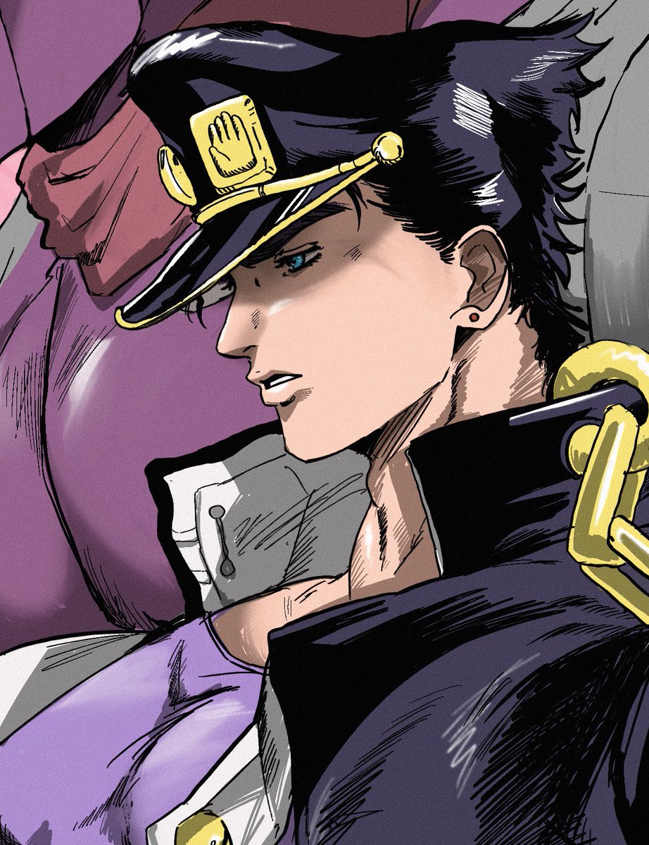 BBk1i's tweet photo. ３部承太郎とスタープラチナ

#jjba #jjbafanart https://t.co/DUxK95GtHZ