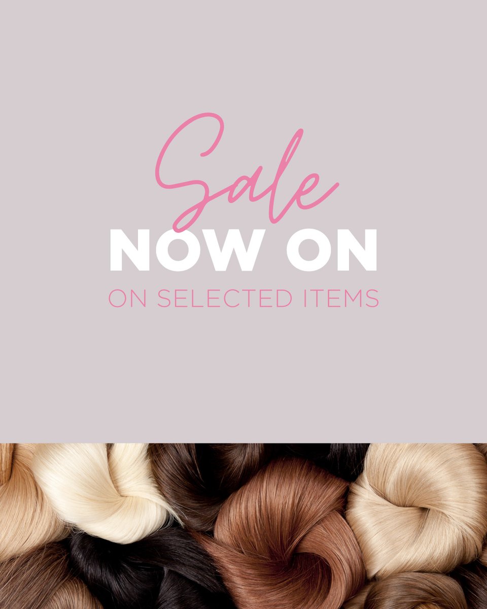 Have you grabbed yourself a bargain yet? 🛍

SALE SHOP > remicachet.com/collections/sa…

#remicachet #hairsale 
#hairwefts #prebondedhair #tapehair #clipinhair