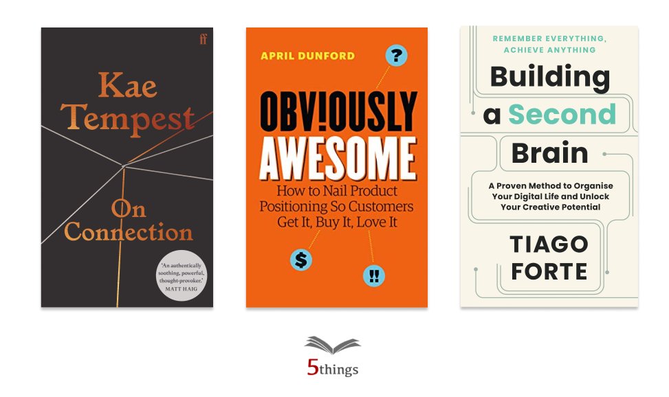 It's back. And I'm speaking/sharing. <a href="/5thngs/">5Things</a> is one of my favourite events. 3 speakers each share 5 things from a non-fiction book that is too good to keep to themselves. 8am UK next Wednesday 18th. Online. Free. Great host (@andyirvine). Lovely vibe.

eventbrite.co.uk/e/5things-janu…