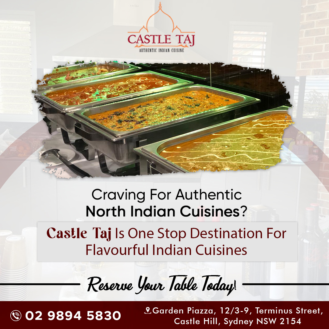 Craving For Authentic North Indian Cuisines?
☎️ Call: (02) 9894 5830

#CastleTaj #CastleHill #deliciousfood #deliciousness #grabtheoffernow #castlehills #sydney #australia #cravings #cateringevent #catering