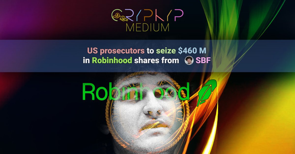 cryptoteka_io's tweet photo. 📒 New article from @crypkyp

Prosecutors to #seize $460 M #Robinhood shares from #SBF

#SethShapiro said that the #DOJ does not consider the stock part of the company’s assets in the context of the #forfeiture proceeding.

You agree ?

Full Article:
https://t.co/zMKKyfeGD5 https://t.co/yAh5PyXKgD