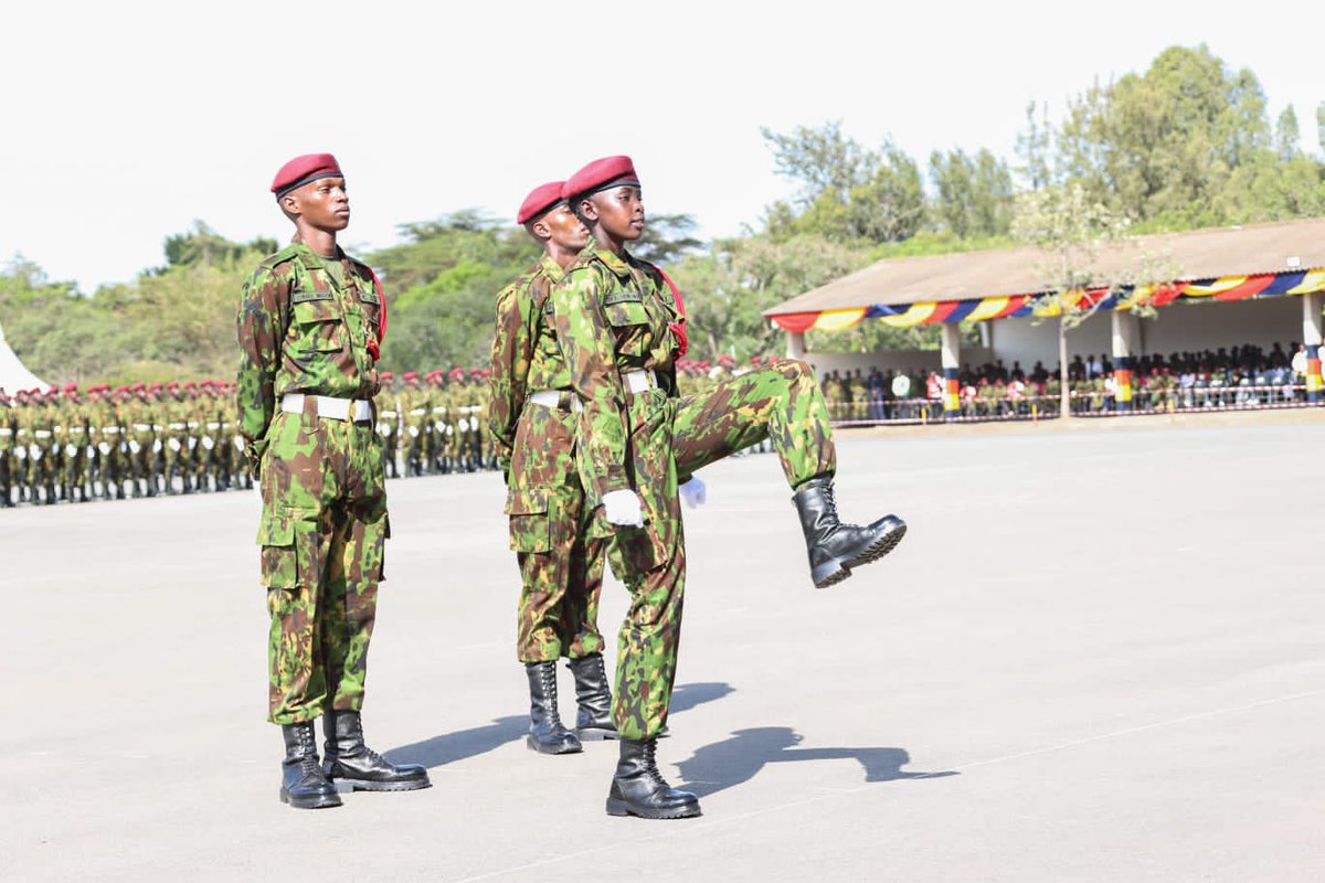 General Service Unit Passing out Parade, Embakasi, Nairobi County.