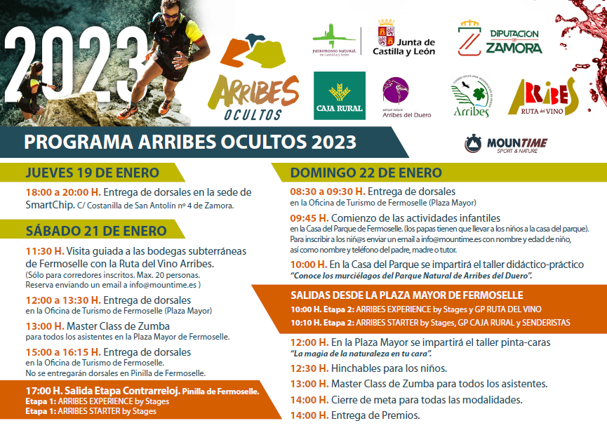 arribesocultos's tweet photo. Ya tenemos disponible el Programa de Arribes Ocultos de este año. ¡Qué ganas de empezar con la aventura! ¿te lo vas a perder?
#ArribesExperience #arribesdelduero #Zamora #Fermoselle #pinilladefermoselle #zamoraenamora #Sayago #trailrunning #trail https://t.co/dBtNzymZDP