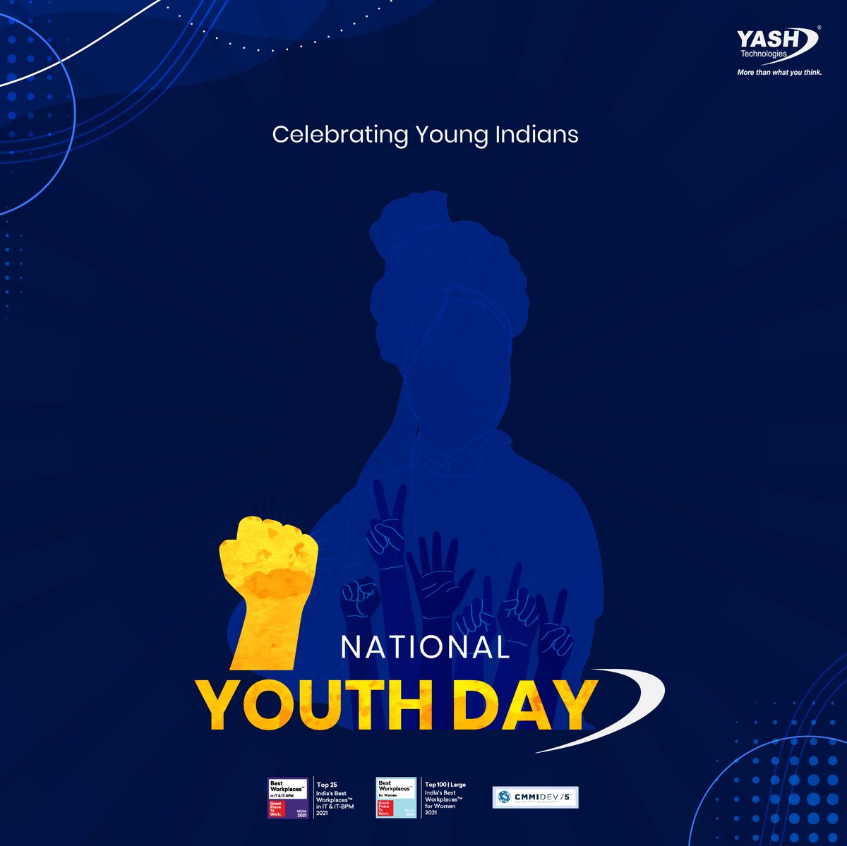 YASH_Tech's tweet photo. #YASHFoundation &amp; its #ImpactParnters are improving the lives of India's Youth by building their talent through #SkillTraining &amp; #JobOppurtunities
#NationalYouthDay #LifeAtYASH https://t.co/e7JMxcVdsF