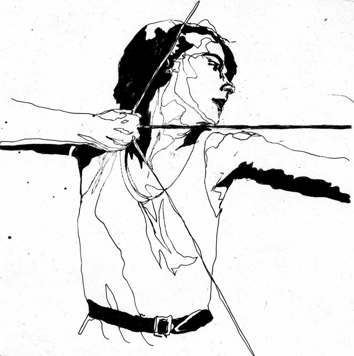 🏹' Dans Le Mille '💘
#archery #archerygirl #arcsysteme #archere #arrow #womenbest #combattante #femmes #feministe #zinemaking #undergroundcomix #psychedelicart #bd #comics #freaky #creepy #oldhollandpaints
#artistsupportpledge #lithographie #contemporarydrawing #adrienkarczewski