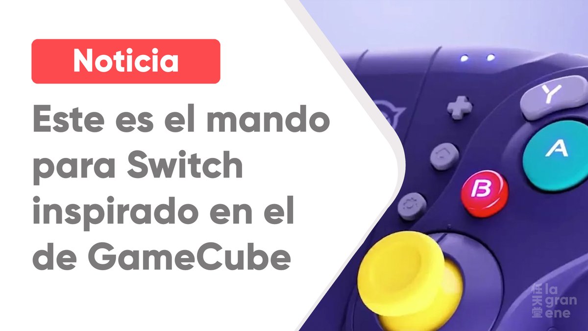 💜 Somos muchos los que hemos fantaseado con unos Joy-Con inspirados en el diseño de la #NintendoGameCube...

A falta de lanzamiento de un producto oficial, la compañía NYXI ha presentado el nuevo mando Wizard, que recoge toda la esencia del Wavebird y lo lleva a #NintendoSwitch.