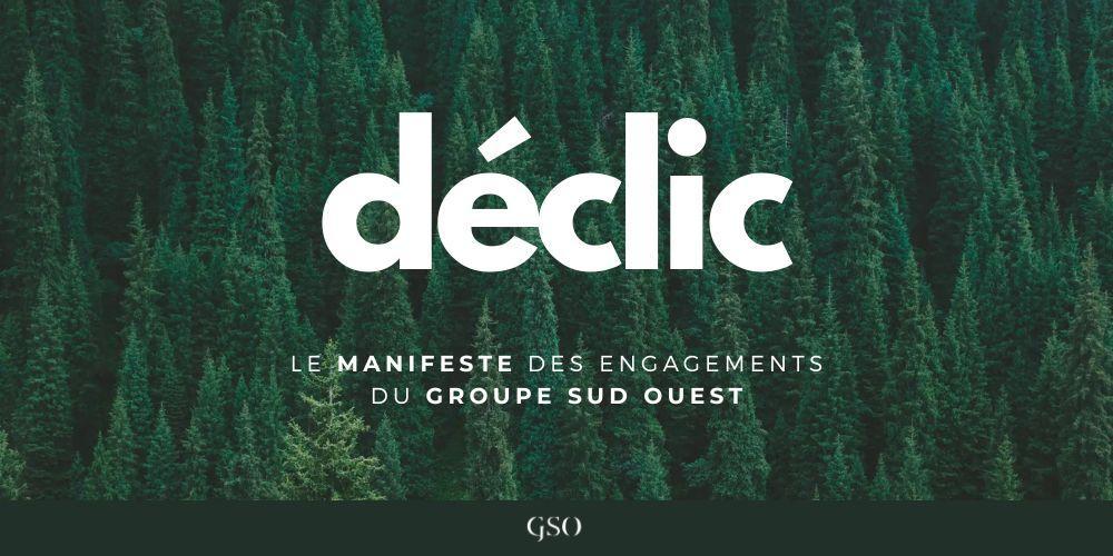 🌲✍️ MANIFESTE | Nous, Groupe Sud Ouest, considérons la crise climatique et son origine humaine comme des faits avérés et incontestables. En tant qu’acteur média, nous nous mobilisons pour une ligne éditoriale qui éclaire sur les défis environnementaux ⤵️
sudouest.fr/declic-pourquo…