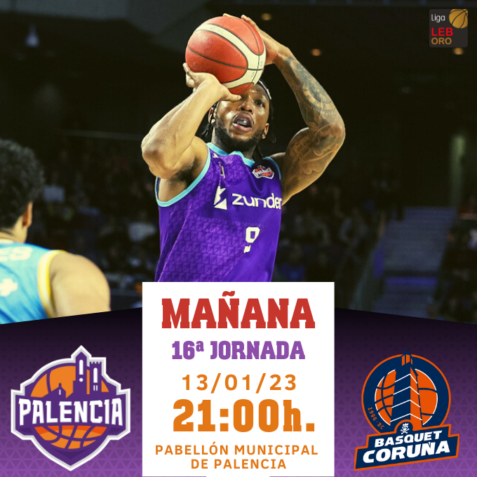 Palencia_Basket's tweet photo. ¡Buenos días!

¿Hemos olvidado de que mañana hay partido? 😜

Recibiremos al @basquetcoruna

Otro partido grande, grande ...

¡Feliz jueves! 💜💜 https://t.co/Uhew4J9fqD