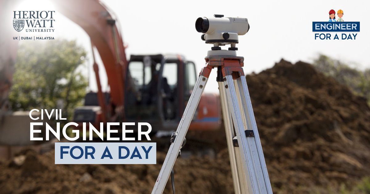 Plan, design and manage large construction projects, from transport networks to water treatment plants and supply systems. Be a #Civil Engineer for a Day with <a href="/nwenduogwuda/">Olisanwendu Ogwuda</a>, <a href="/HWU_EGIS/">Heriot-Watt EGIS</a> and make life better by creating a safer, comfortable built environment
youtu.be/oRmnRhZiE0M